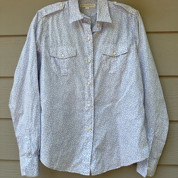 Ann Mashburn cotton top long sleeves - Picture 4 of 11